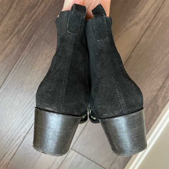 L’Intervalle floral embroidered suede boots - Picture 6 of 8